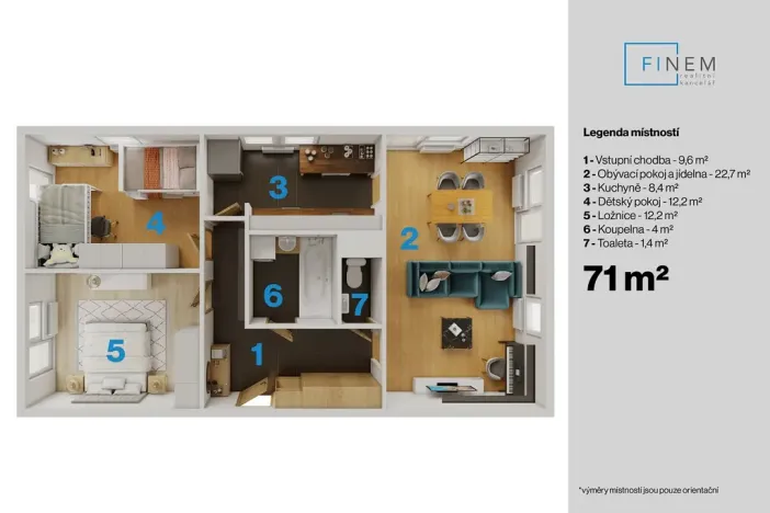 Prodej rodinného domu, Libčice nad Vltavou, Ke Studánkám, 73 m2