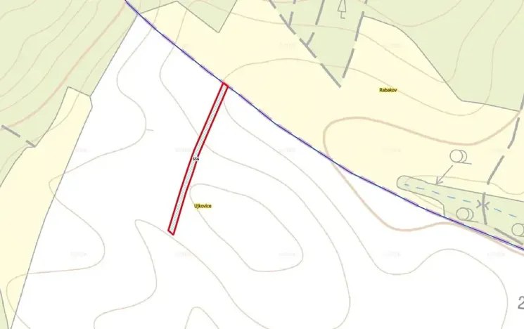 Prodej pole, Ujkovice, 1374 m2