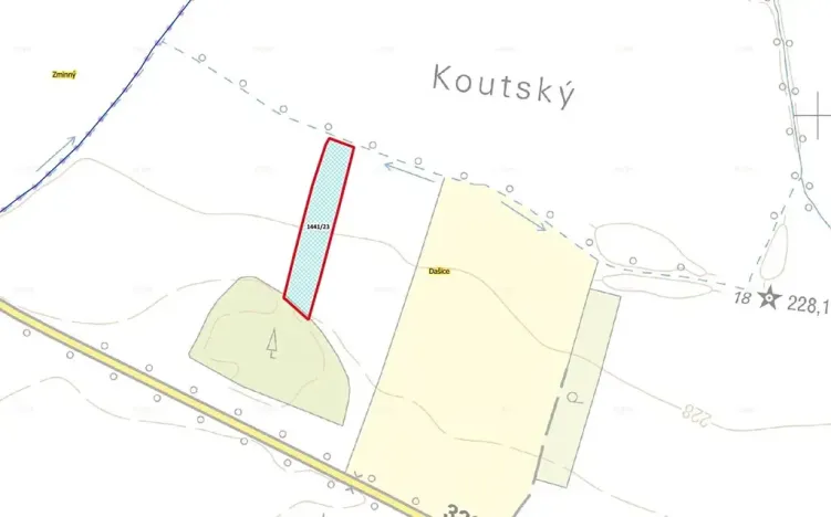 Prodej pole, Dašice, 5921 m2