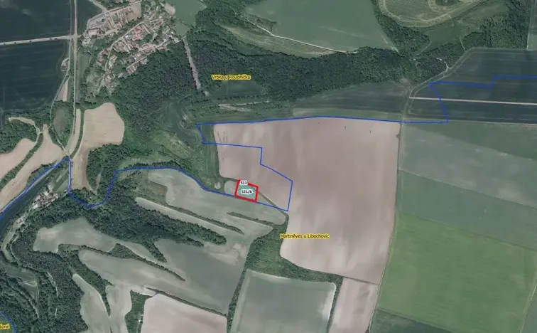 Prodej pole, Budyně nad Ohří, 4658 m2