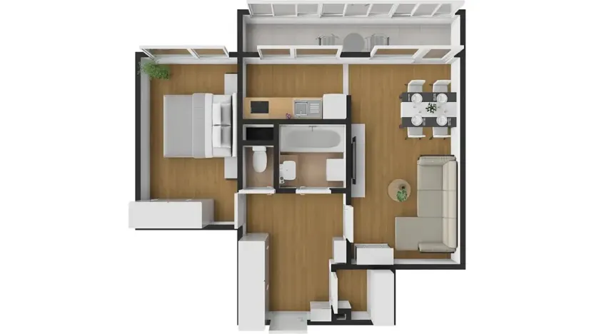 Prodej bytu 2+1, Mělník, Kosmonautů, 59 m2