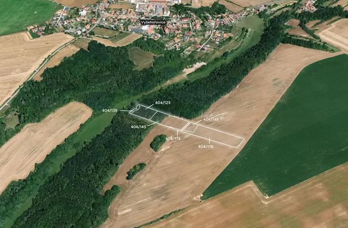 Prodej pole, Vyšehořovice, 19741 m2