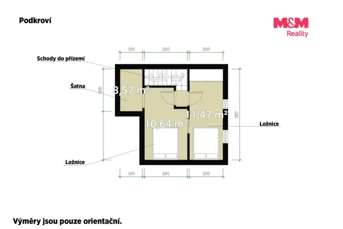 Prodej chaty, Klecany, 52 m2