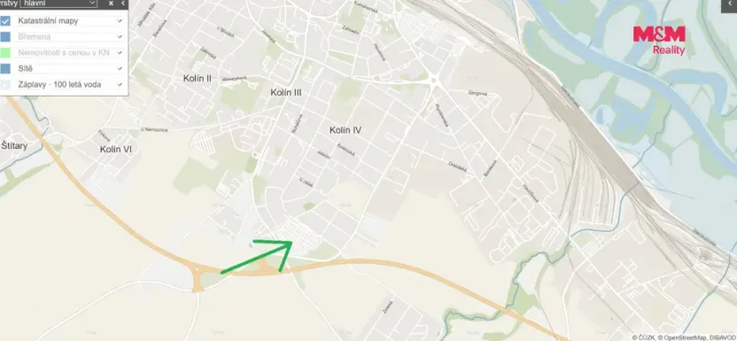 Prodej garáže, Kolín, U Cihelny, 19 m2