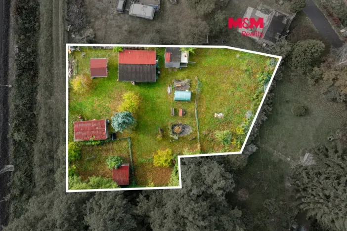 Prodej zahrady, Jeníkov, 1208 m2