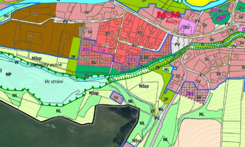 Prodej pozemku pro bydlení, Slatina nad Zdobnicí, 1000 m2