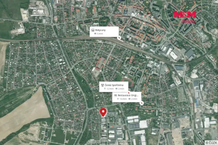 Pronájem kanceláře, Rokycany - Nové Město, Na Okrouhlici, 40 m2