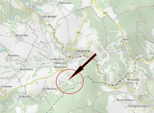 Prodej pozemku pro bydlení, Ivančice, 852 m2