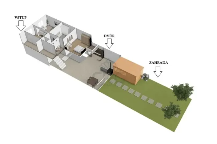 Pronájem rodinného domu, Moravský Krumlov, N. J. Návesníka, 131 m2