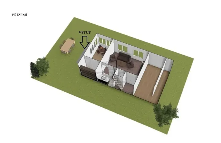 Prodej chaty, Borová, 53 m2