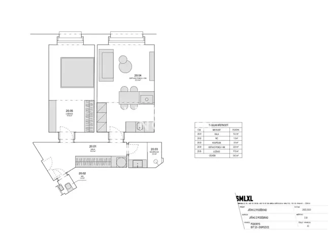 Pronájem bytu 2+kk, Praha - Vinohrady, náměstí Jiřího z Poděbrad, 56 m2
