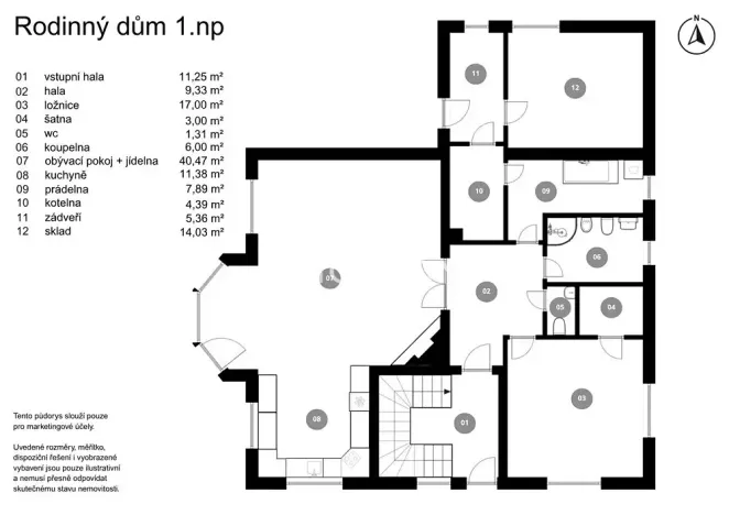 Prodej rodinného domu, Úhonice, Hlavní, 316 m2