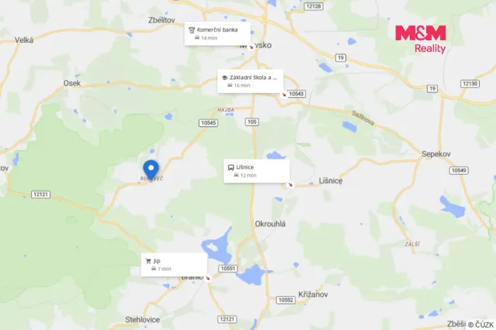 Prodej rodinného domu, Milevsko - Rukáveč, 145 m2