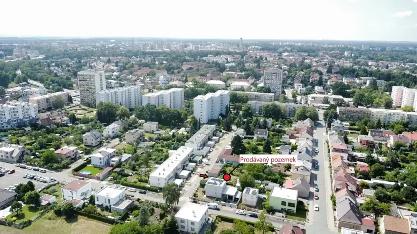 Prodej pozemku pro bydlení, Pardubice, Radiomechaniků, 320 m2