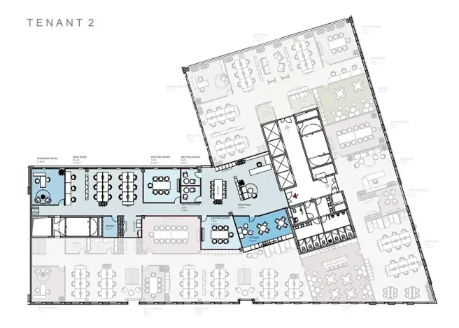 Pronájem kanceláře, Praha - Smíchov, Plzeňská, 1000 m2