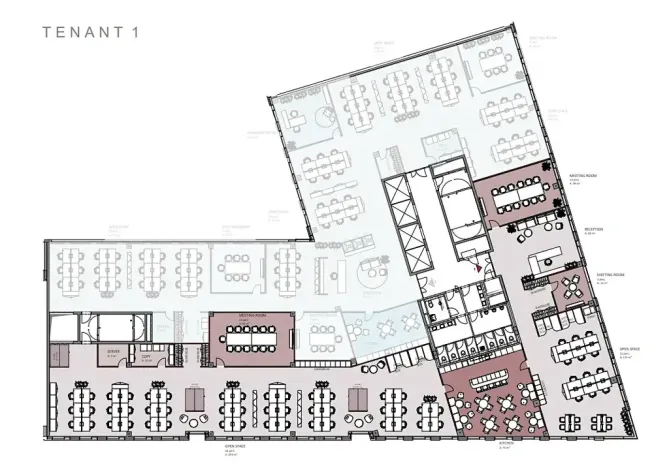 Pronájem kanceláře, Praha - Smíchov, Plzeňská, 300 m2