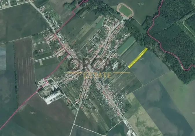 Prodej pole, Přísnotice, 1197 m2