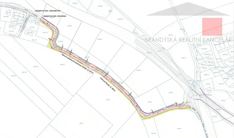 Prodej komerčního pozemku, Brandýs nad Labem-Stará Boleslav, Generála Lišky, 5700 m2