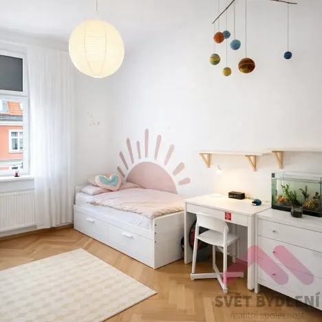 Pronájem bytu 2+1, Praha - Žižkov, Křížkovského, 62 m2