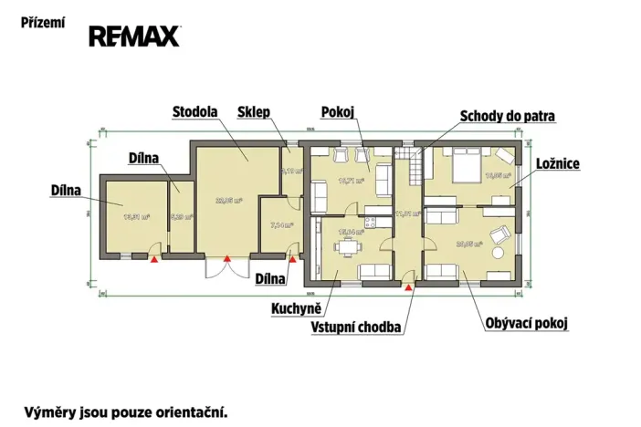Prodej rodinného domu, Dýšina, 90 m2