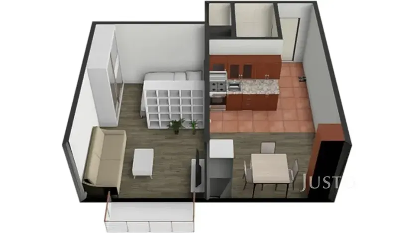 Prodej bytu 1+1, Písek, Harantova, 36 m2