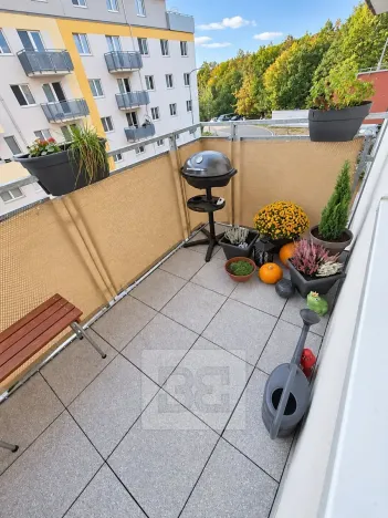 Pronájem bytu 2+kk, Brno, Novodvorská, 50 m2