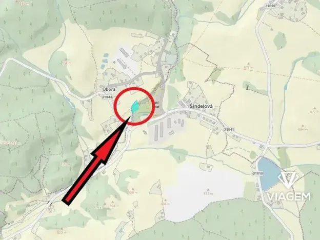Prodej zahrady, Šindelová, 2145 m2