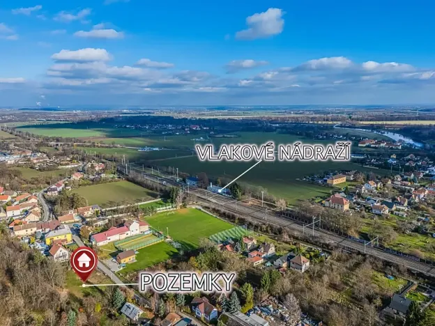 Prodej pozemku pro bydlení, Nelahozeves, Pod strání, 912 m2