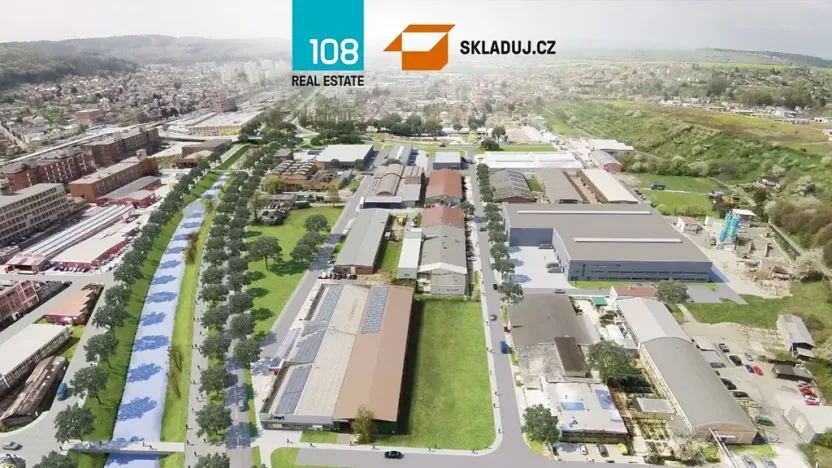 Pronájem skladu, Zlín, Rybníky IV, 3300 m2