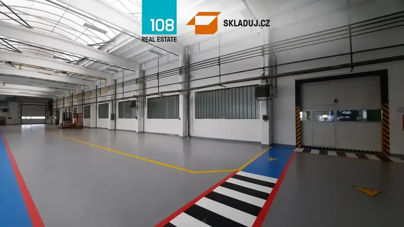 Pronájem skladu, Modřice, Brněnská, 4646 m2