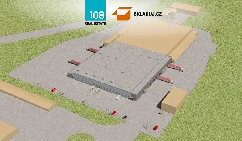 Pronájem skladu, Otovice, Mostecká, 5000 m2