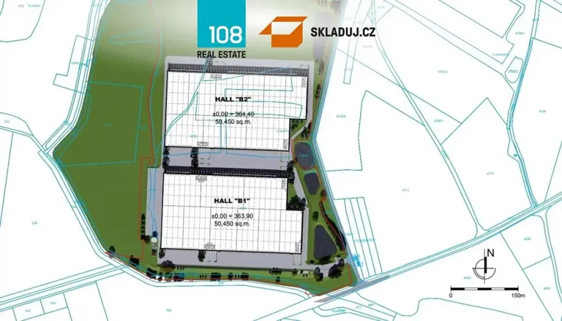 Pronájem skladu, Přehýšov, 10000 m2