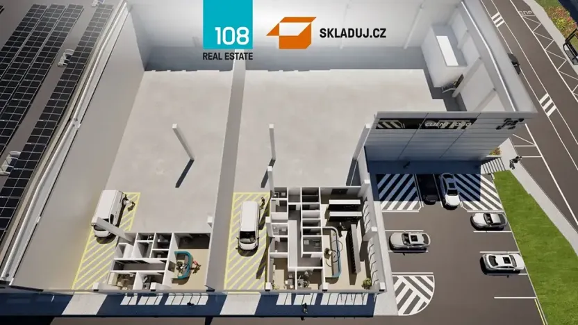 Pronájem skladu, Ostrava, 2483 m2