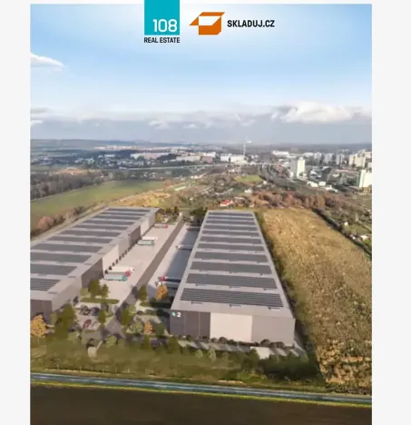 Pronájem skladu, Přerov, Staré Rybníky, 3000 m2