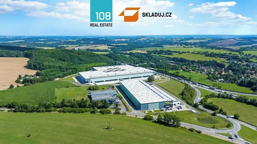 Pronájem skladu, Ostředek, 20570 m2