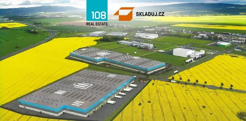 Pronájem skladu, Jirkov, Jezerská, 4342 m2