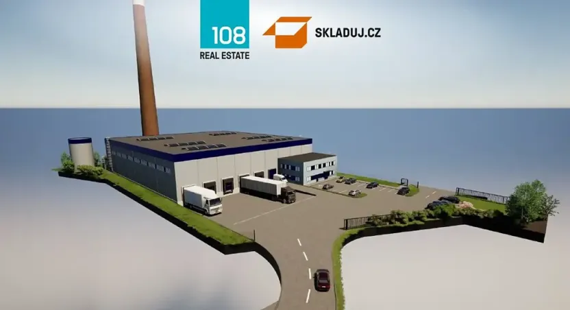 Pronájem skladu, Kladno, Průmyslová, 3324 m2