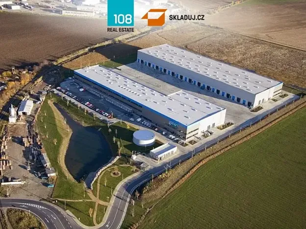 Pronájem skladu, Chrášťany, Za Tratí, 1800 m2