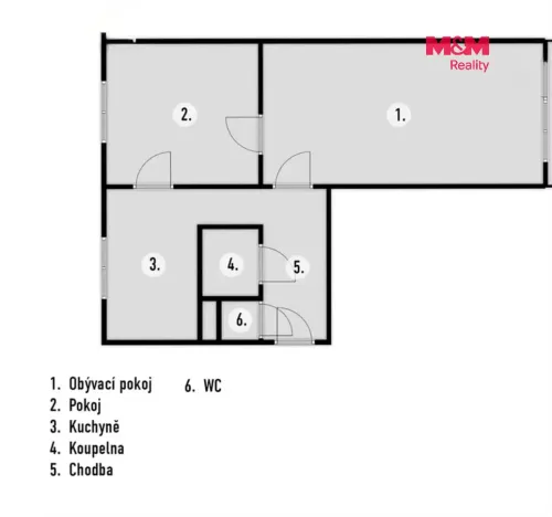 Prodej bytu 2+1, Praha - Žižkov, Osiková, 53 m2