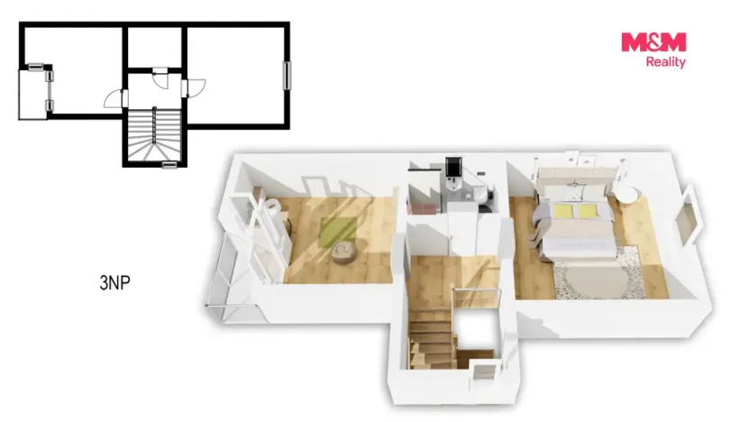 Prodej rodinného domu, Libáň, Nad Hřištěm, 102 m2