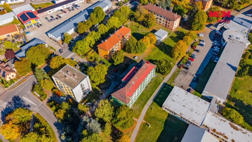 Prodej bytu 2+kk, Třeboň - Třeboň II, Nádražní, 50 m2