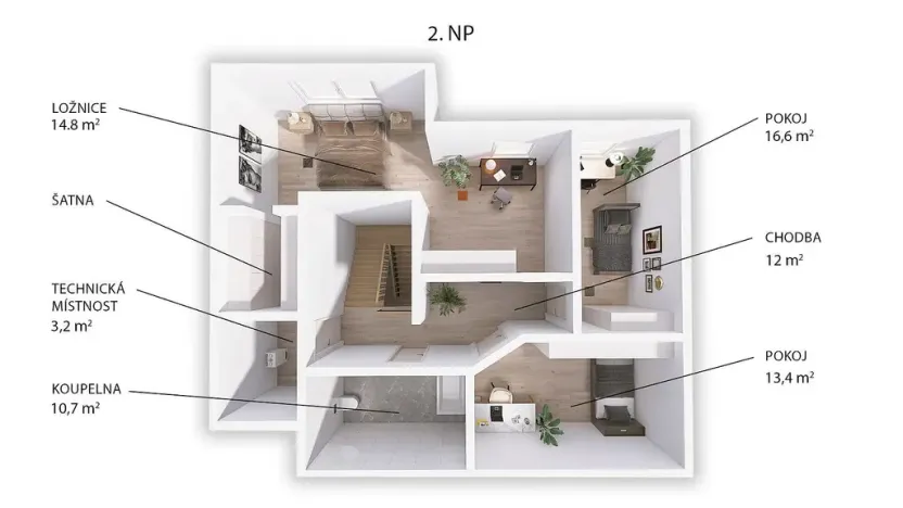 Prodej rodinného domu, Červený Újezd, Na Vyhlídce, 170 m2