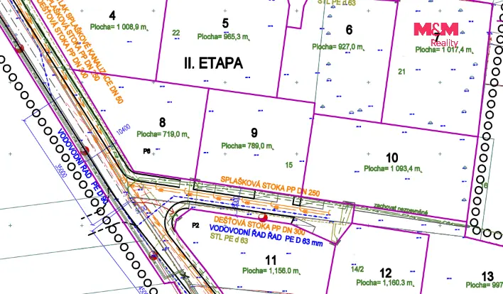 Prodej pozemku pro bydlení, Kočí, 3436 m2