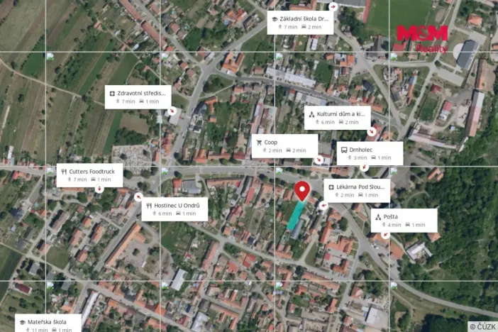 Prodej pozemku pro bydlení, Drnholec, 815 m2