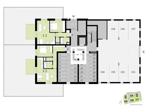 Prodej bytu 2+kk, Ostrava, 54 m2