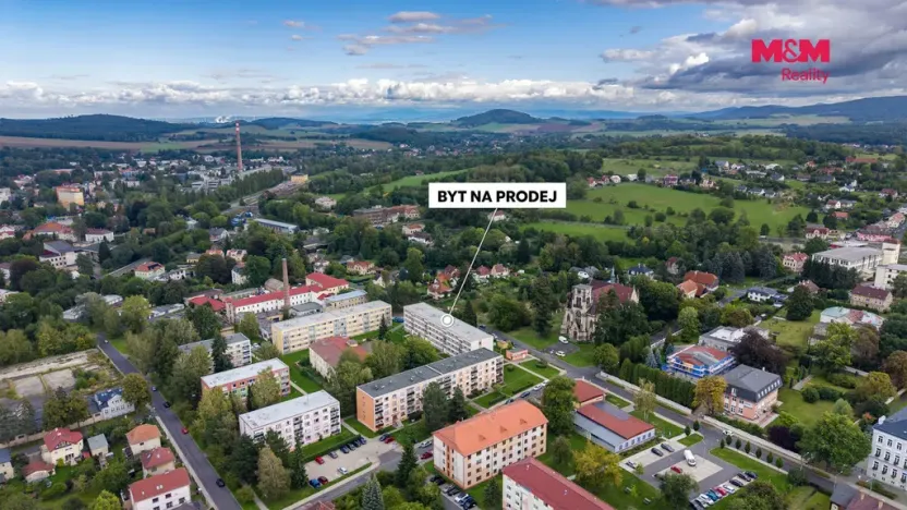 Prodej bytu 2+1, Varnsdorf, Karlova, 62 m2