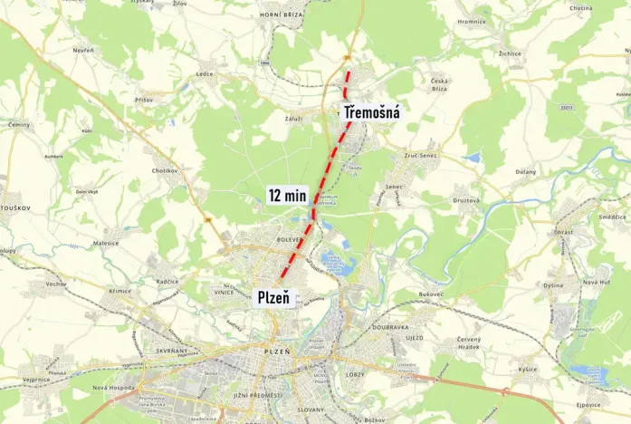 Prodej pozemku pro bydlení, Třemošná, 1567 m2