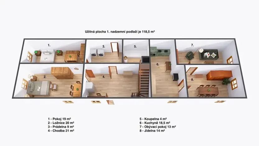Prodej ubytování, Střevač, 226 m2