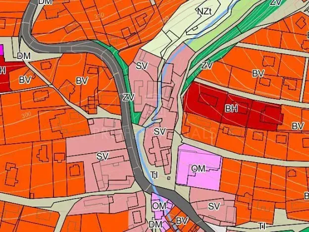 Prodej komerčního pozemku, Chocerady, 712 m2