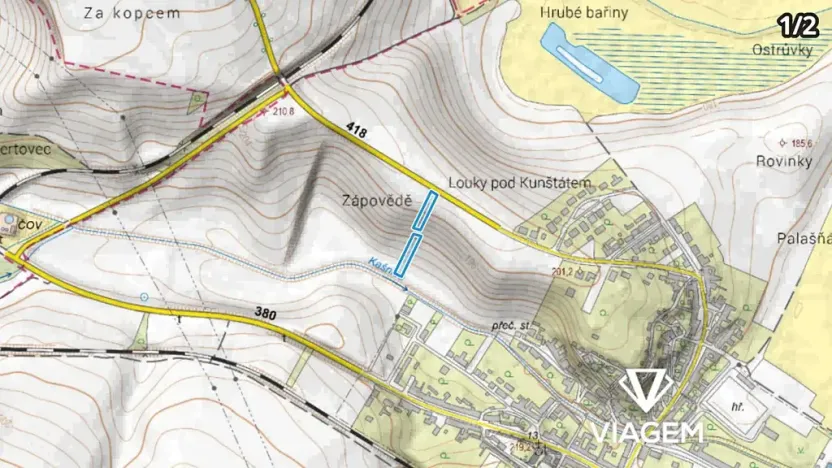 Prodej podílu pole, Krumvíř, 1198 m2